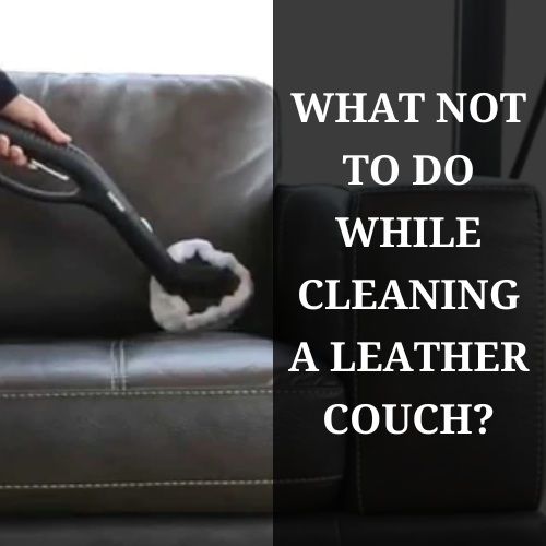 cleaning leather couch