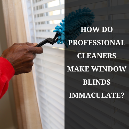 window blind cleaning